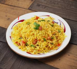 Vegetables Chhuda Pulao & Pudina Chutney