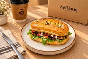 Veg Grilled Sourdough Focaccia