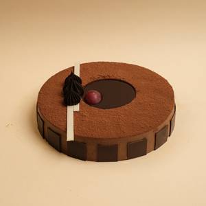 Eggless Soft Truffle Cake