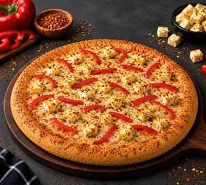Red Paprika And Paneer Pizza [7 Inches]