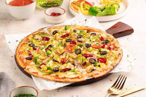 Veg Overloaded Pizza ( No Maida, Gluten Free)