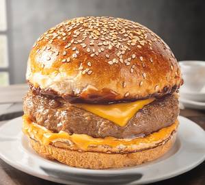 American Style Veg Crispy Burger