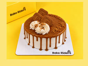 Lotus Biscoff Cream Cake