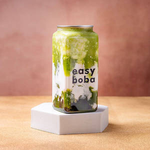 Sicilian Pistachio Boba Tea With Tapioca Pearls