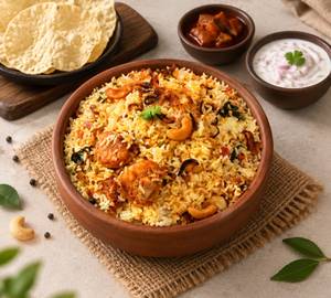 Thalassery Prawn Biryani