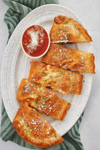 Garlic Jalapeno Cheese Calzone