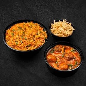 Triple Schezwan Rice