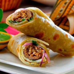 Lamb Seekh Kathi Roll