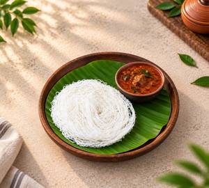 5 Idiyappam With Beef Curry