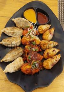 Veg Momo Platter