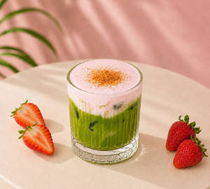 Strawberry Cheesecake Matcha