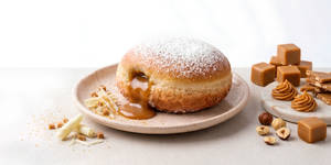 Caramel Filled Donut