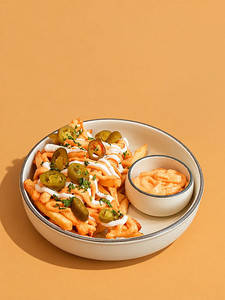 Cheesy Jalapeno Fries