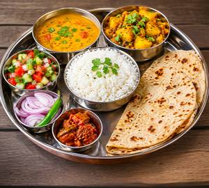 **Special Fix Thali –Complete Homestyle Meal*