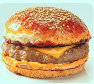 Single Patty Chicken Burger