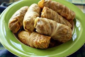 Crispy Cabbage Parcel