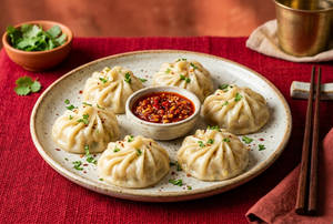 Mixed Veg Momo Steamed