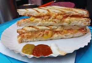 Veg Corn Cheese Sandwich😍🥪