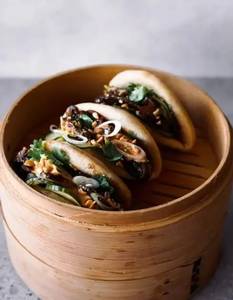 Creamy Mushroom Bao