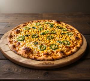 Sweet Corn And Jalapeno Thin Crust (8 Inch) (Personal Size)
