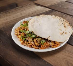 Ghost full meat chicken plate shawarma