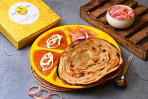 Butter Paneer Masala Paratha