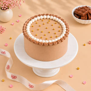 Pearly Chocolate Bento Cake (200 Gm)
