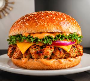Mini Chicken Kebab burger🍔