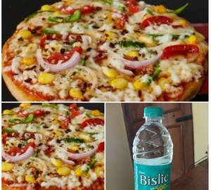 Veg Sweet Corn Pizza (7inches) Combo 2 With Free 500ml Water Bottle