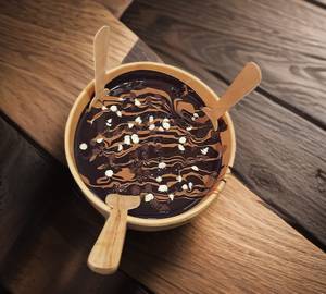 Small Triple Chocolate Bowl Cake