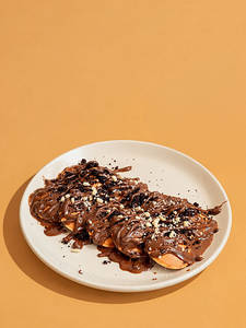 Nutty Nutella Brownie Mini Pancake