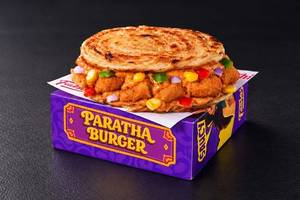 Smoky Chipotle Chicken Paratha Burger