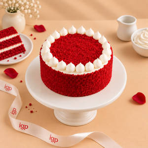Classic Red Velvet Cake(500 Gm)