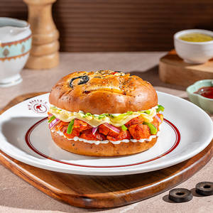 Chicken & Cheese Italian Focaccia Sandwich