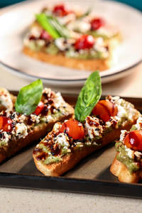 Avacado Bruschetta