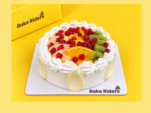 Loaded Fresh Fruit Gateau