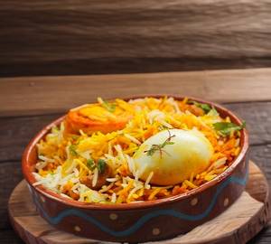 Mini egg biryani