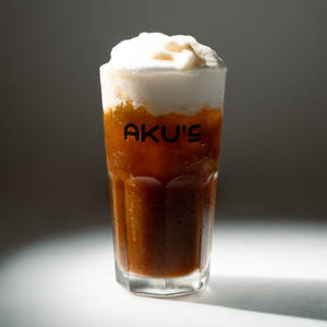Iced Coffee w/ Coconut Foam