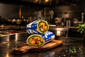 Tandoori Soya Chaap Wrap