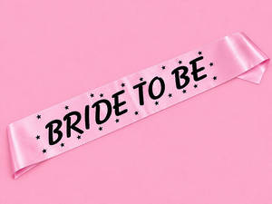 Bride To Be Sash
