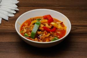 Shredded Chicken With Bell Pepper