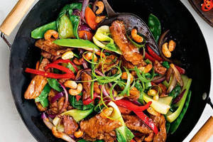 Stir Fried Pork With Barbeque Sauce