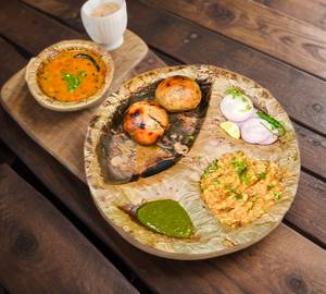 Dal Fry Litti Chokha