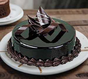 Chocolate truffle eggless cake