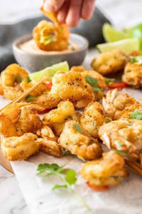 Salt N Pepper Prawns