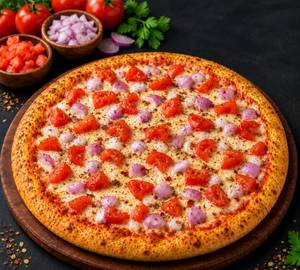 Onion Tomato Pizza