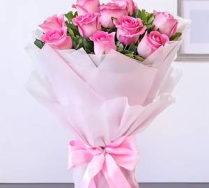 10 Pink Rose