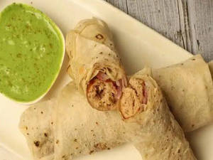 Mutton Seekh Rumali Roll
