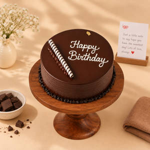 Belgian Truffle Birthday Cake (500 g)