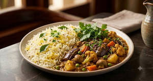 Mix Veg + Rice
